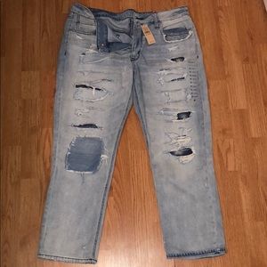 American Eagle tomgirl jeans with tags